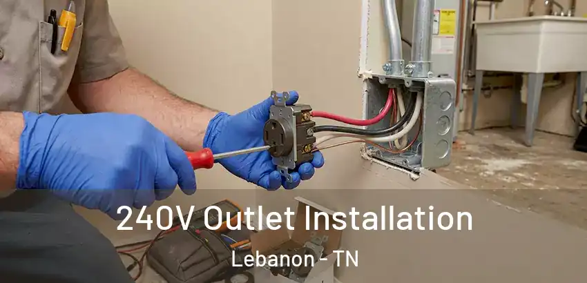 240V Outlet Installation Lebanon - TN