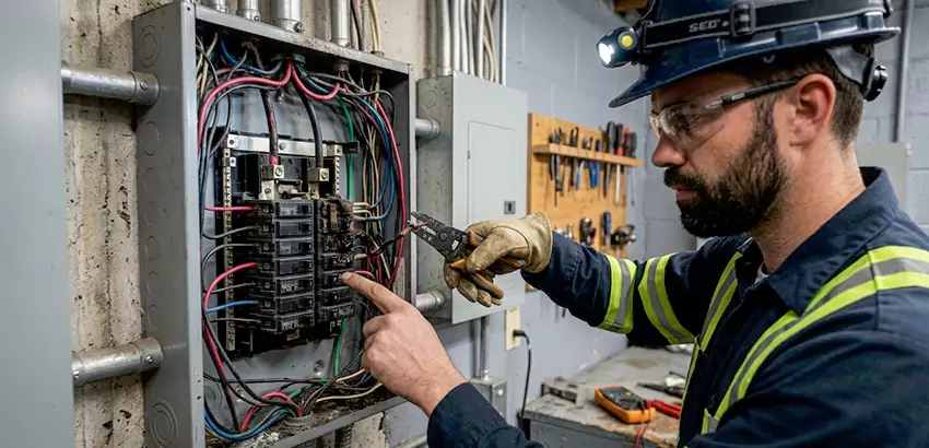 Breaker Box Short Circuit Repair in Lebanon