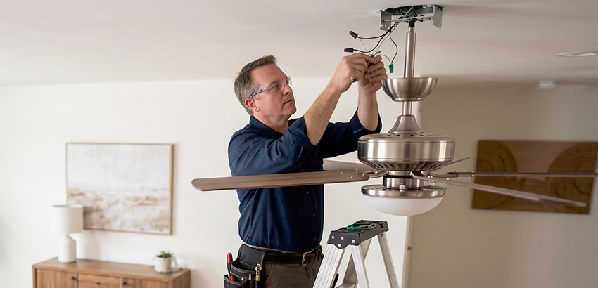 Ceiling Fan Light and Switch Repair in Lebanon