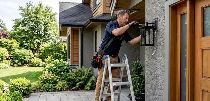 Outdoor and Exterior Light Fixture Installation in Lebanon