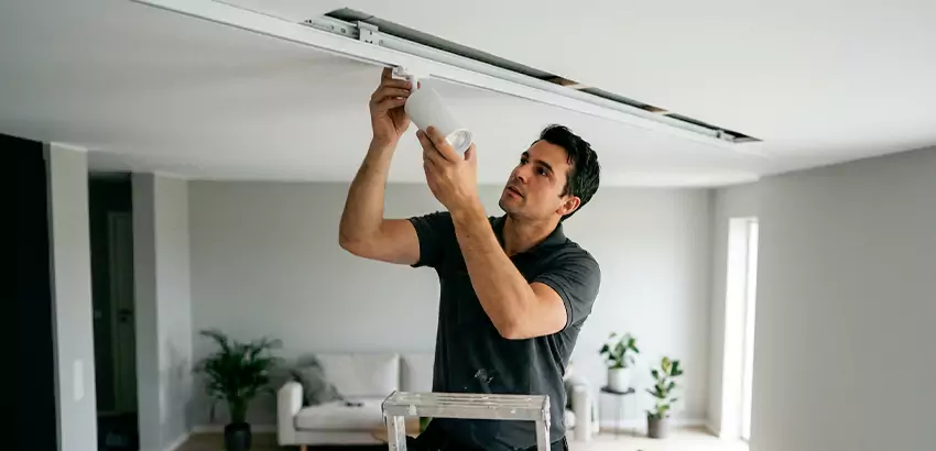 Recessed Track Lighting Installation in Lebanon
