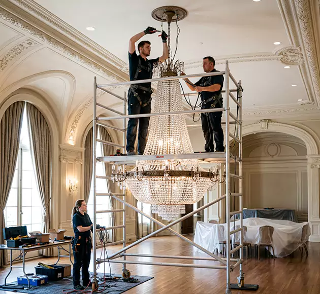 Professional Chandelier Installation: Your Local Fixture Team in Lebanon, TN